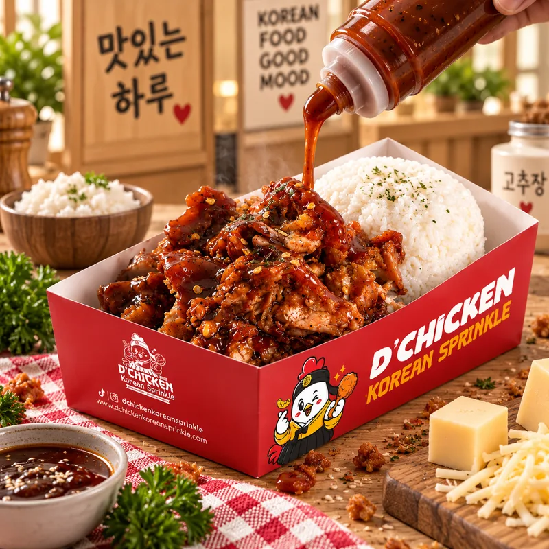 Nasi Korean Lava Boom